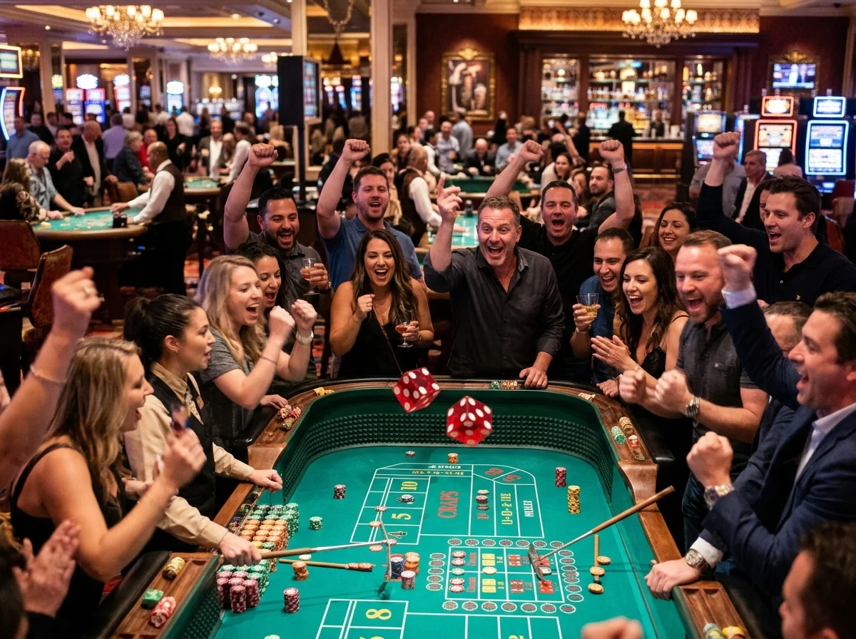Craps la WinBoss Casino